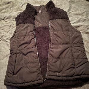 Free Country Black Puffer Vest